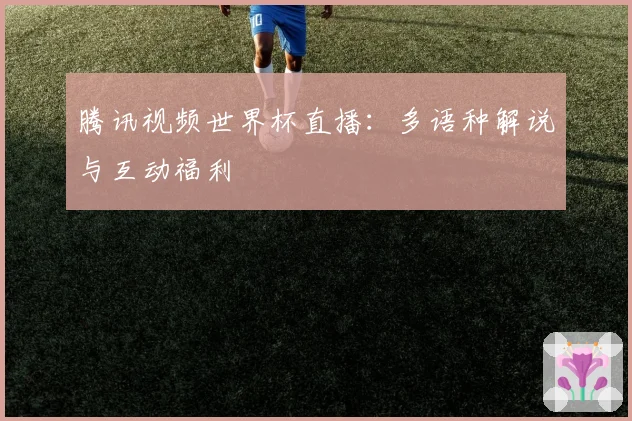 腾讯视频世界杯直播:多语种解说与互动福利